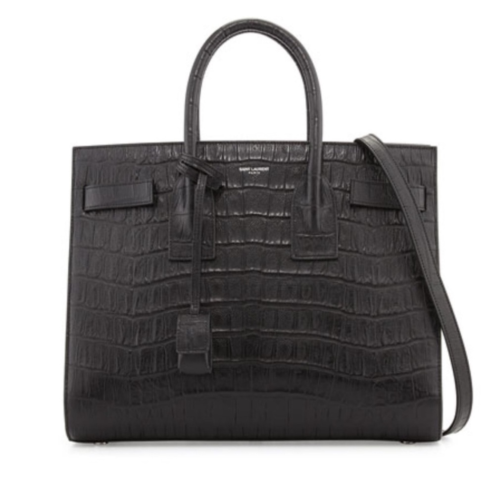 Authentic Saint Laurent Sac de Jour Bag